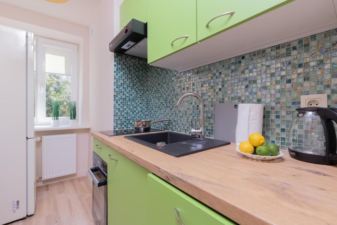 Mokotow Apartments Reytan By Noclegi Renters Warschau Buitenkant foto